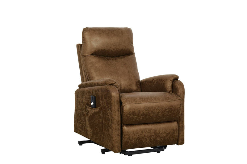Park Power Lift Recliner Chair - Brown
