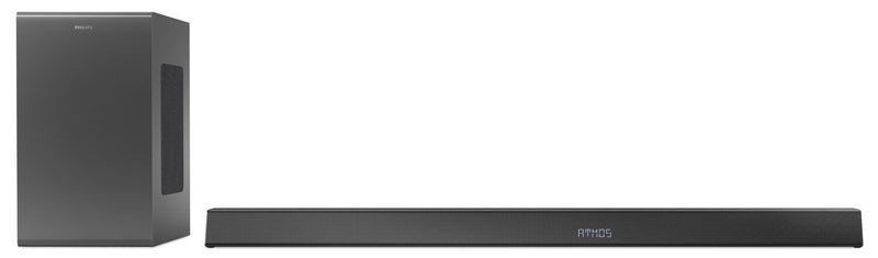 Philips 3.1.2-Channel Soundbar with Wireless Subwoofer