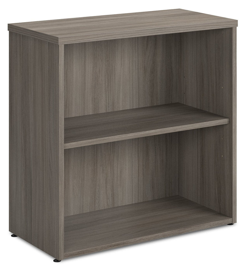 Affirm Commercial Grade 2-Shelf Bookcase - Hudson Elm