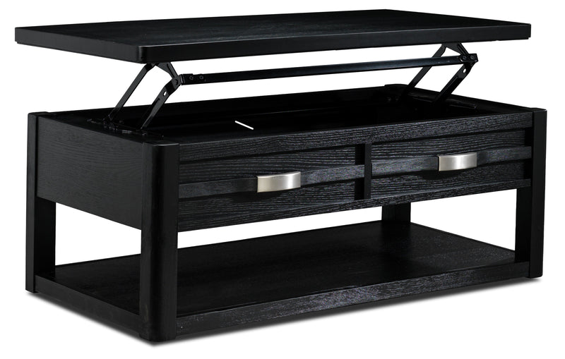 Hanoi Lift-Top Coffee Table - Black