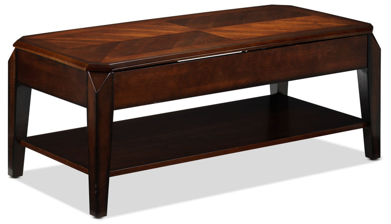 Maro Lift-Top Coffee Table - Walnut
