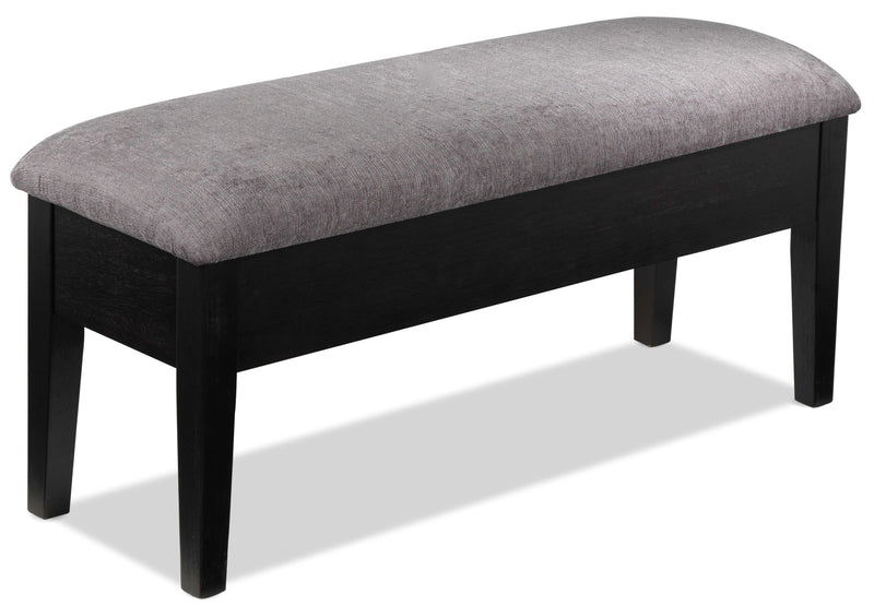 Dmitri Bench with Storage - Weathered Grey