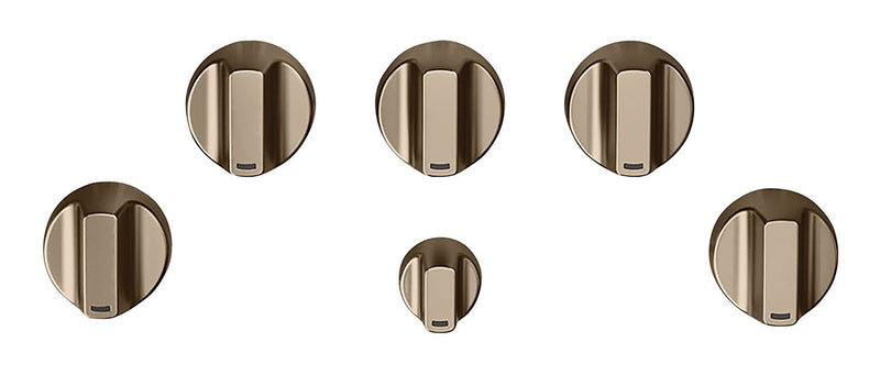 Café 5-Piece Gas Cooktop Brushed Bronze Knobs - CXCG1K0PMBZ