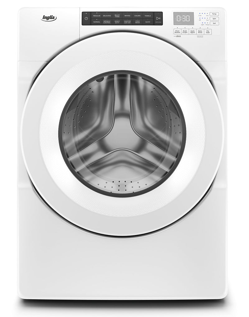 Inglis 5.0 Cu. Ft. Closet-Depth Front-Load Washer - IFW5900HW