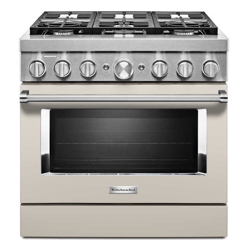 KitchenAid 36'' Smart Commercial-Style Dual Fuel Range - KFDC506JMH