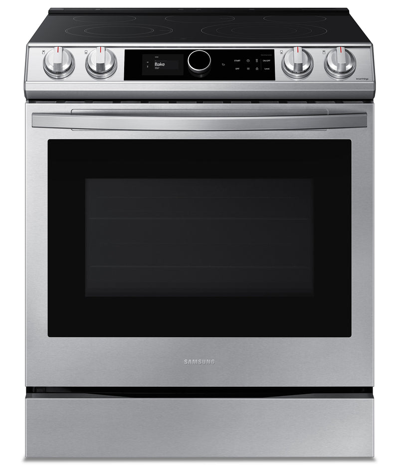 Samsung 6.3 Cu. Ft. Electric Range with True Convection and Air Fry – NE63T8711SS/AC - Electric Range in Stainless Steel