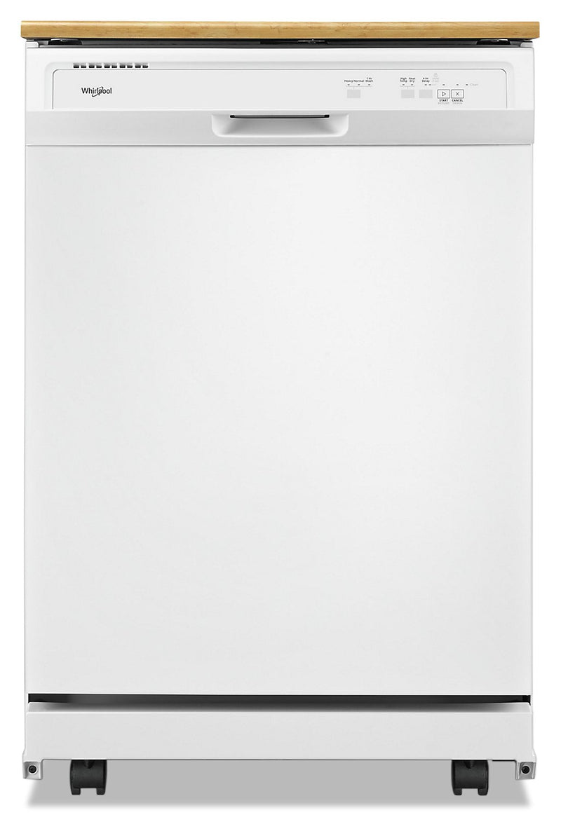 Whirlpool Heavy-Duty Tall-Tub Portable Dishwasher - WDP370PAHW