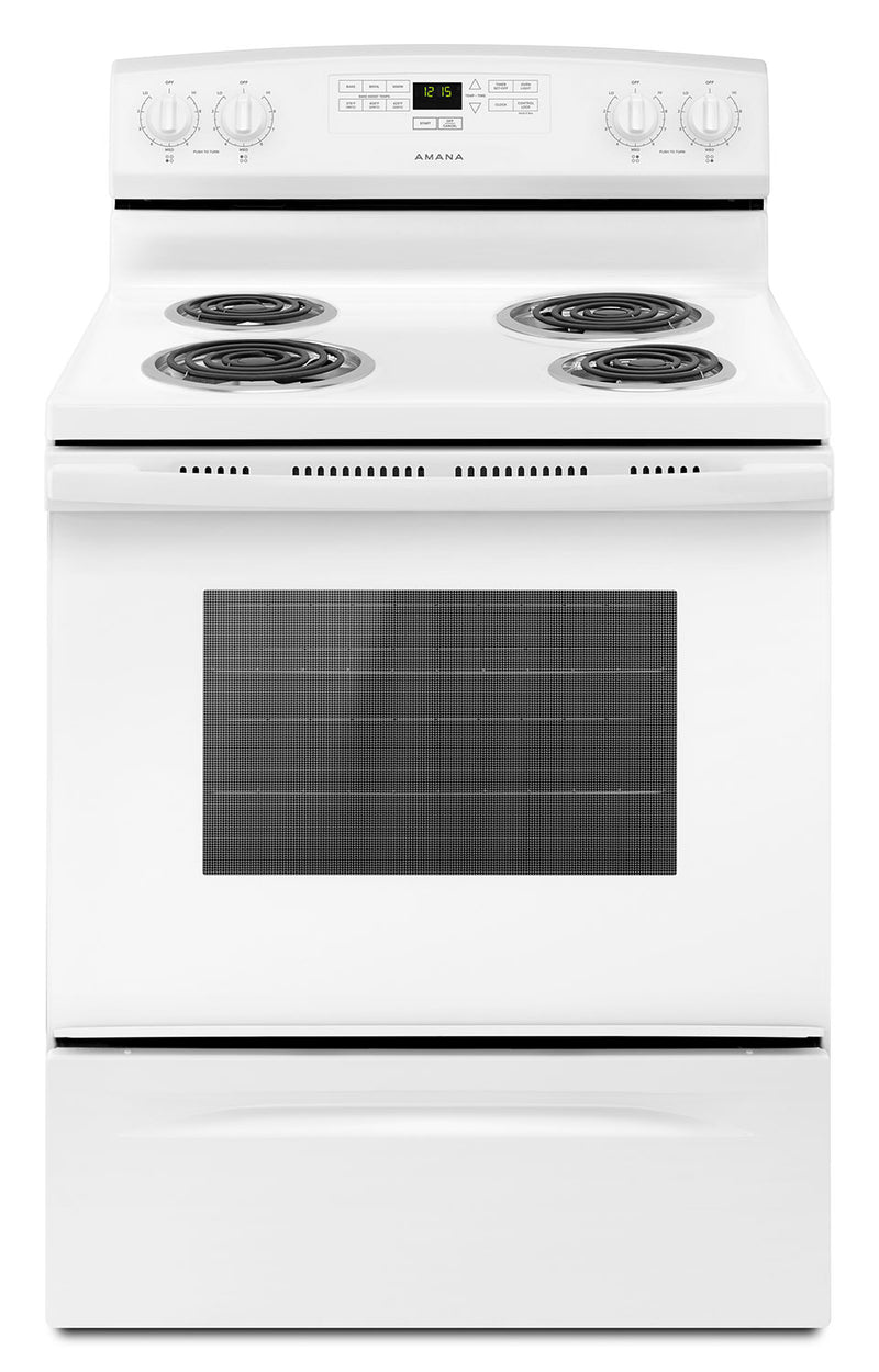 Amana 4.8 Cu. Ft. Electric Freestanding Range - YACR4303MFW