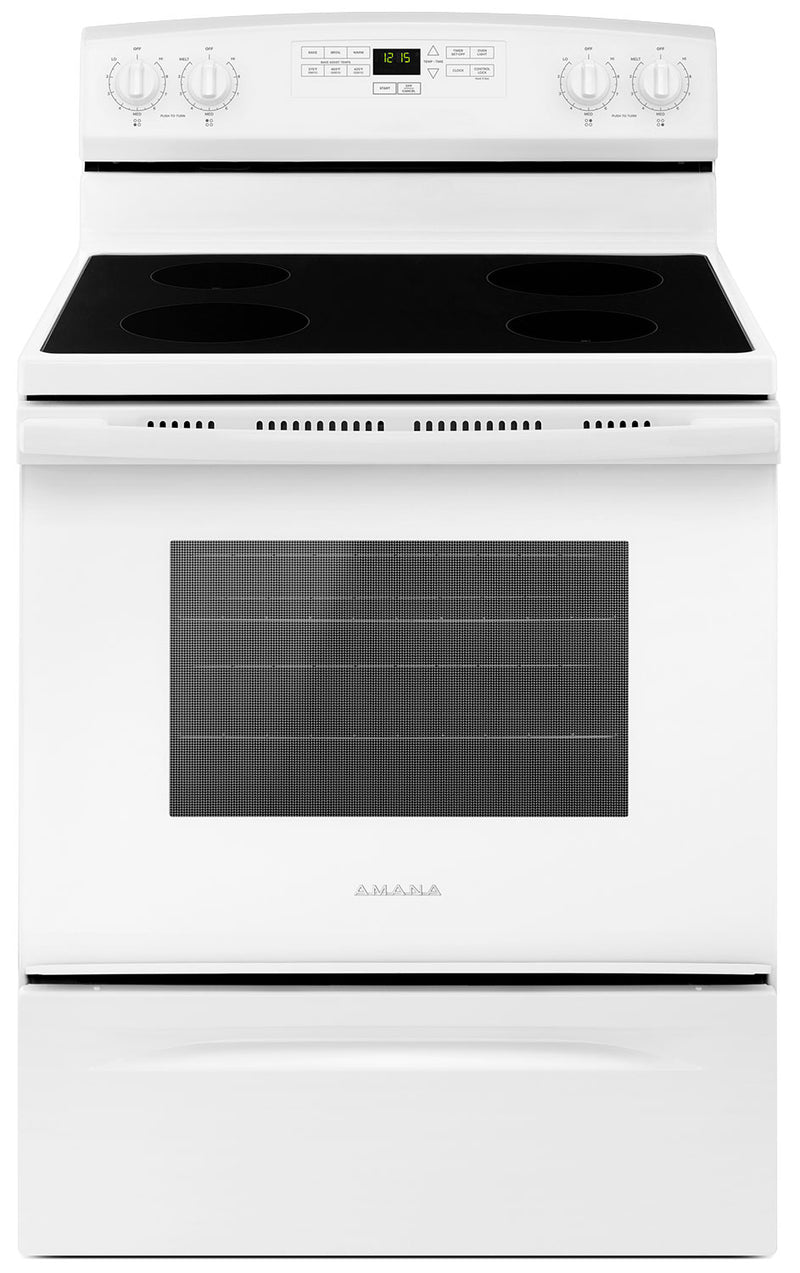 Amana 4.8 Cu. Ft. Freestanding Electric Range - YAER6303MFW