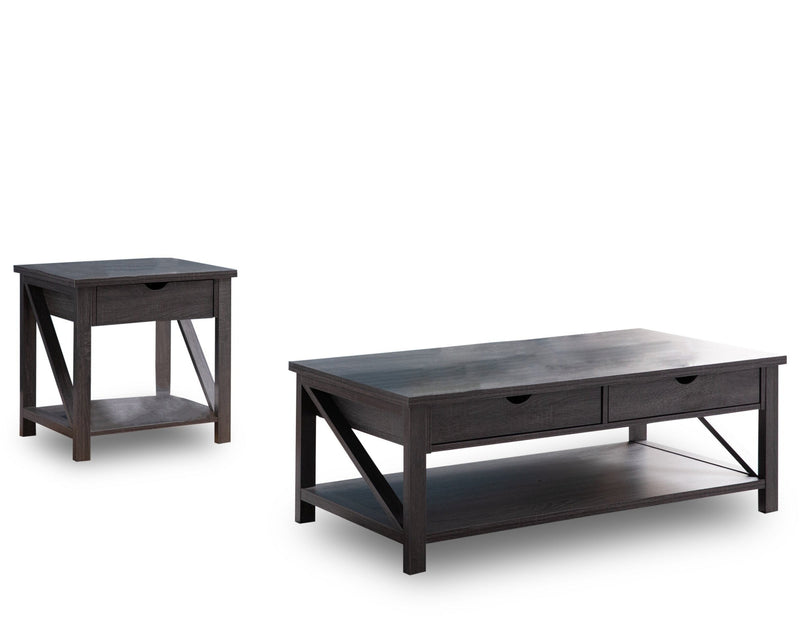 Redver 2-Piece Coffee and End Table Package