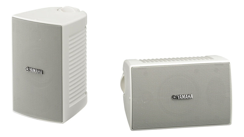 Yamaha Speaker - Yamaha NS-AW194 White Outdoor Speakers - Set of 2