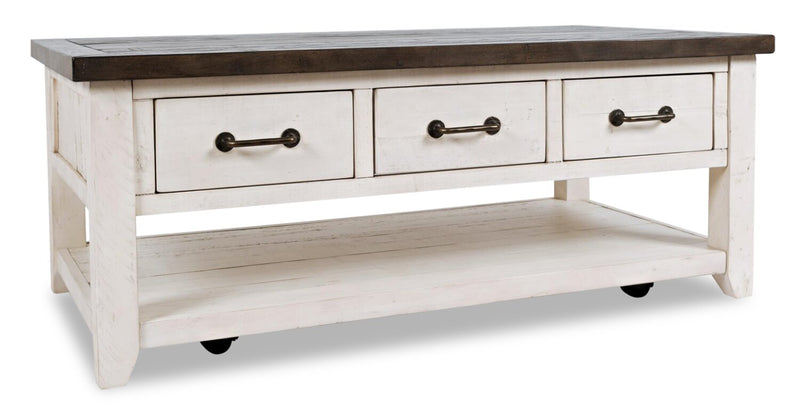 Morgan Coffee Table - White