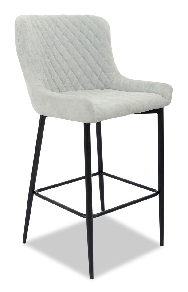 Demi Counter-Height Stool - Taupe - Modern style Bar Stool in Taupe Metal