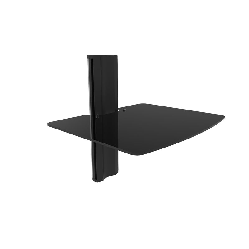 KANTO TV Mount - Kanto AVT1 Audio/Video Wall Mounted Height Adjustable Shelf, 1 Shelf
