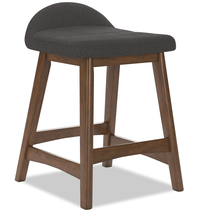 Pocono Counter-Height Stool - Charcoal