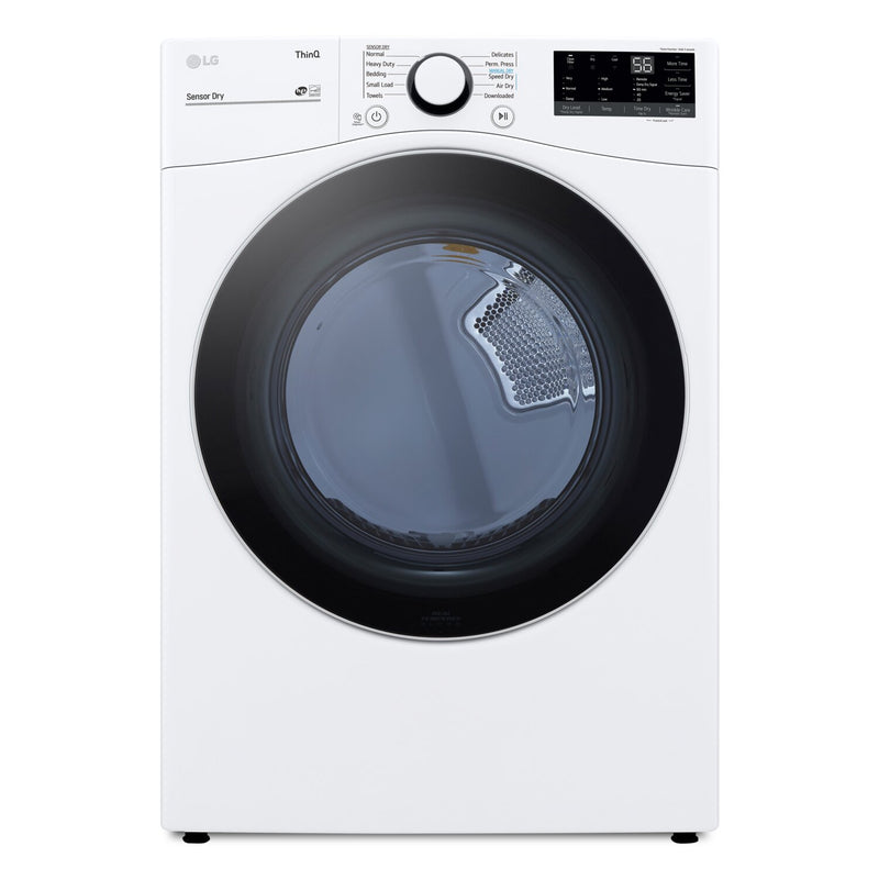 LG 7.4 Cu. Ft. Gas Dryer with AI Sensor Dry™ - DLG3601W