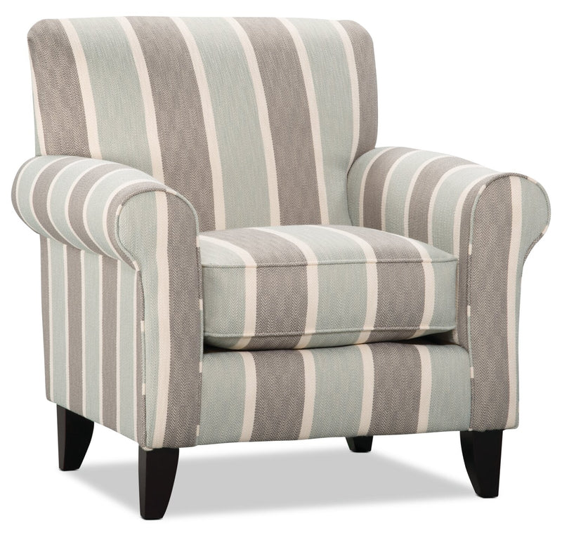Amara Fabric Accent Chair - Mist