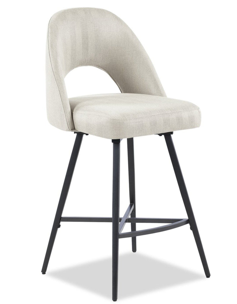 Elman Counter-Height Stool - Taupe