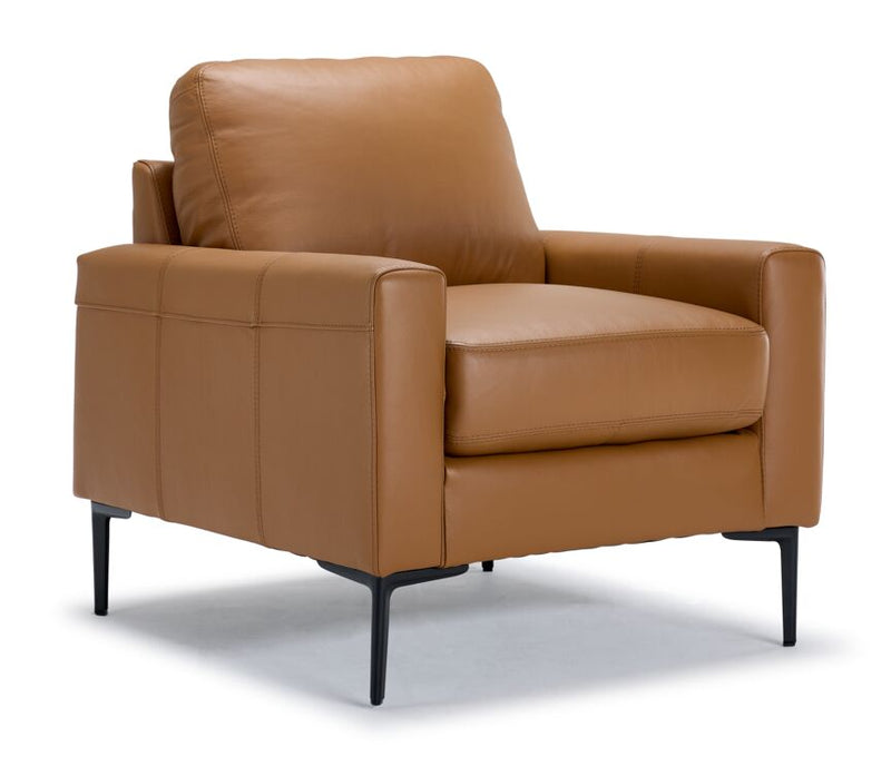 Arcadia Leather Chair - Saddle