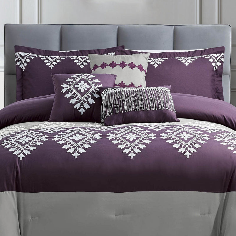 Finn 7-Piece King Comforter Set  
