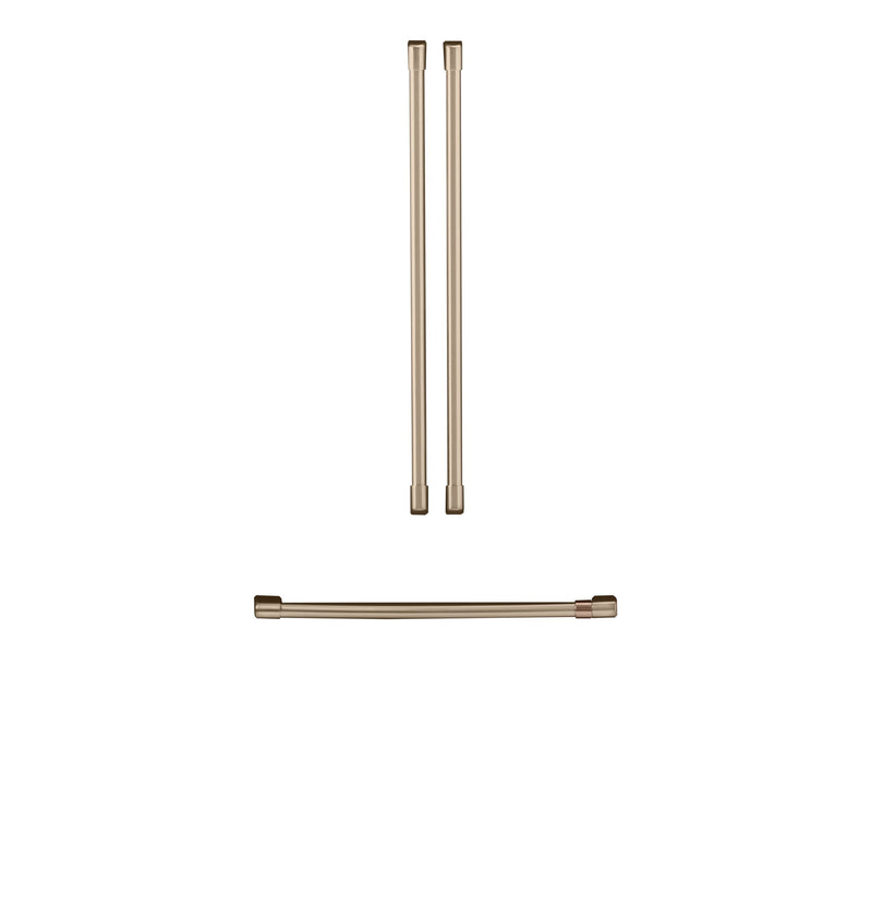 Café French-Door Refrigerator Brushed Bronze Handle Set - CXMA3H3PNBZ - Accessory Kit in Brushed Bronze 