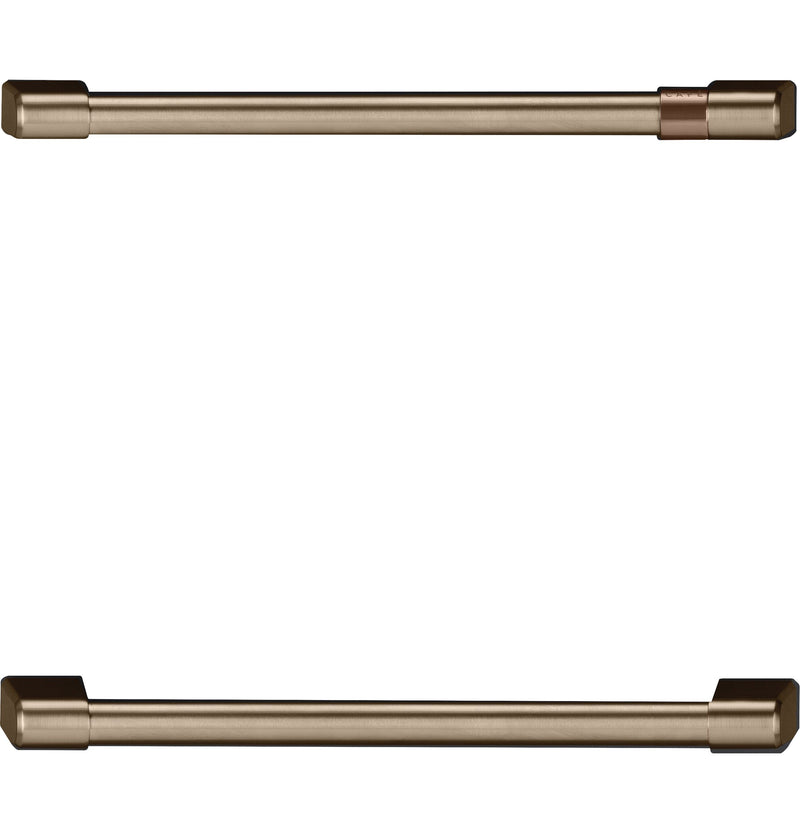 Café Dual-Drawer Refrigerator Brushed Bronze Handle Set - CXMA3H3PNBZ - Accessory Kit in Brushed Bronze 