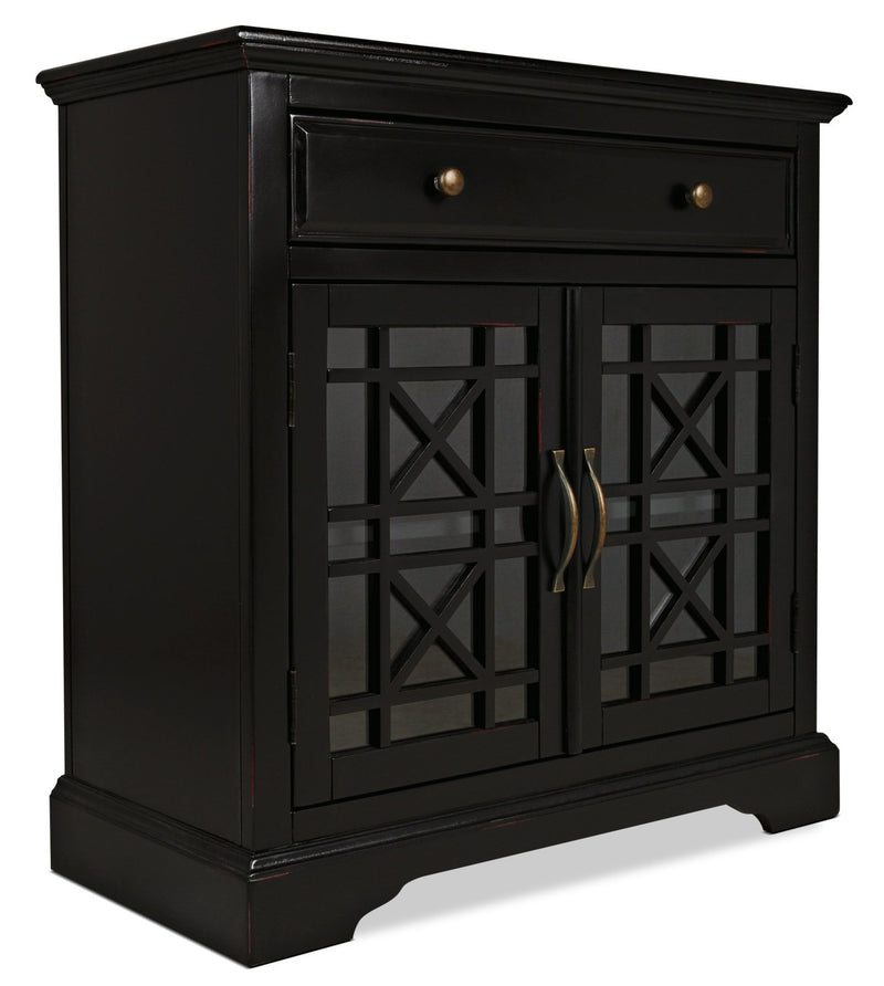 Verona Accent Cabinet - Black