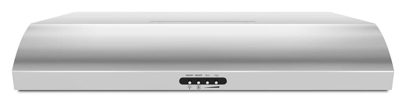 Whirlpool Stainless Steel 30" 350 CFM Range Hood - UXT5230BDS