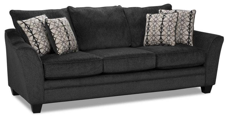 Sherwood Chenille Sofa - Charcoal