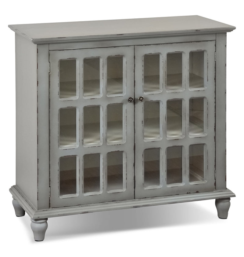 Janne Accent Cabinet - Antique Grey