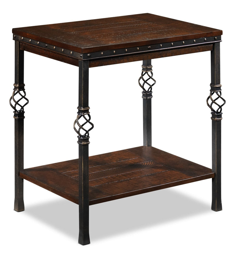 Adele Side Table - Walnut