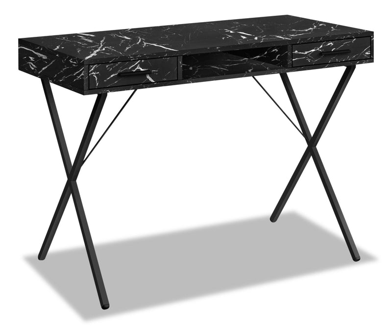 Black marble-look