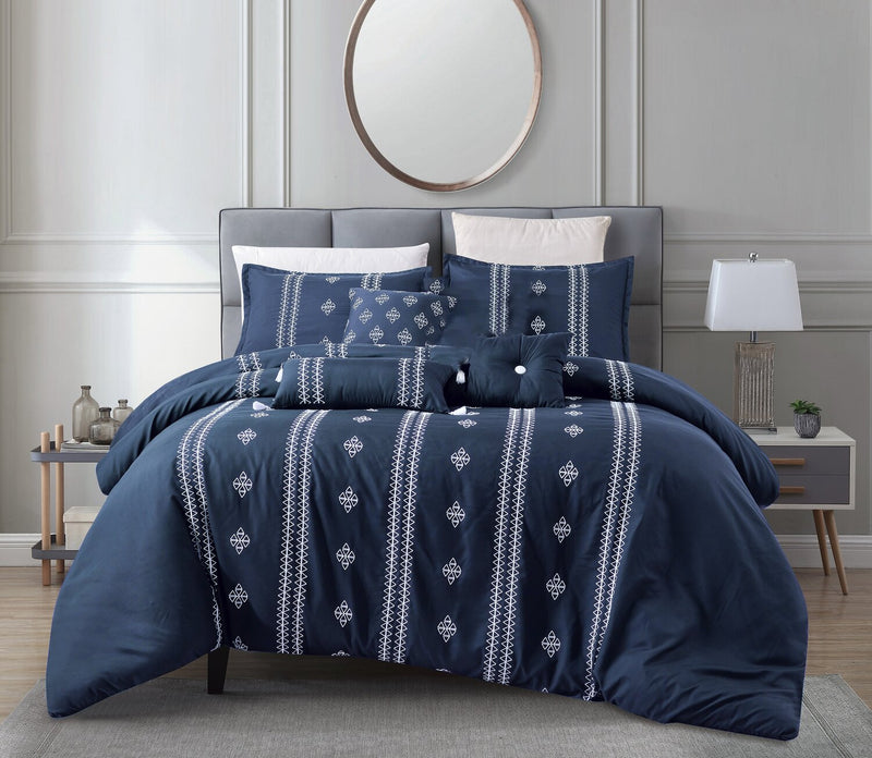 Coro 7-Piece Queen Comforter Set