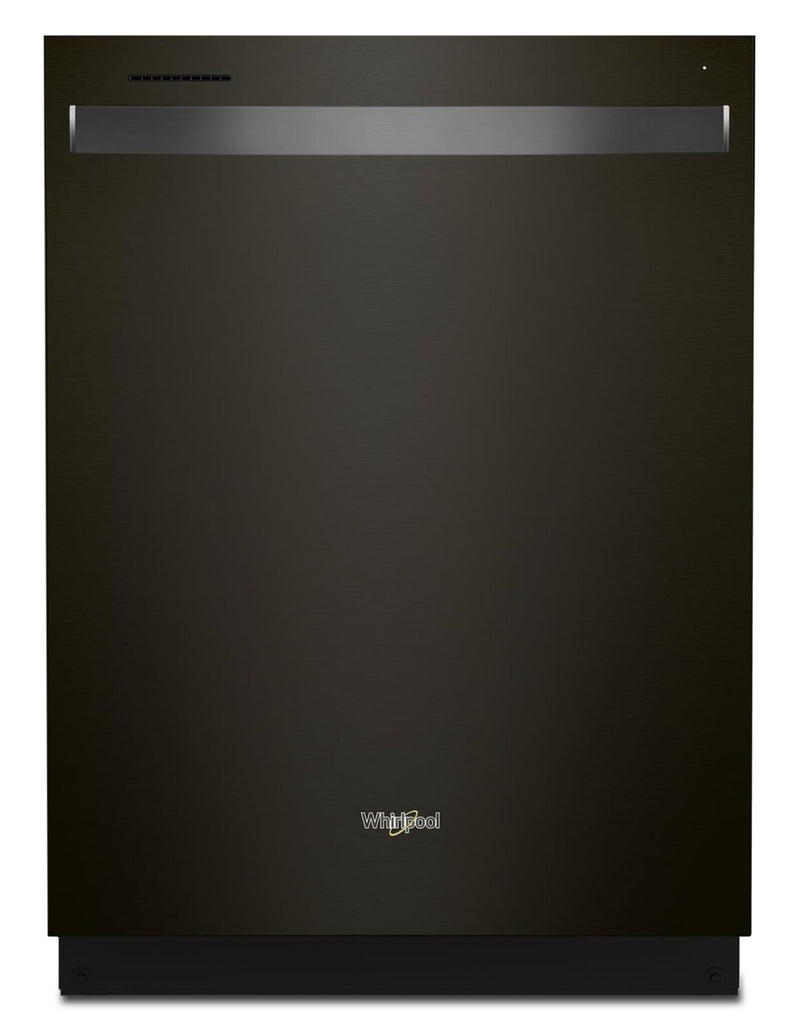 Whirlpool Top-Control Dishwasher with Third Rack - WDT750SAKV - Dishwasher in Fingerprint Resistant Black Stainless Steel 