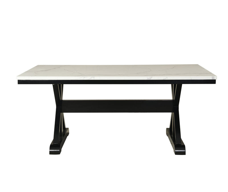 Quinlan Rectangular Dining Table with Trestle Base