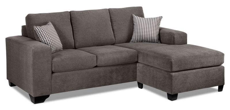 Knox Chaise Sofa - Grey