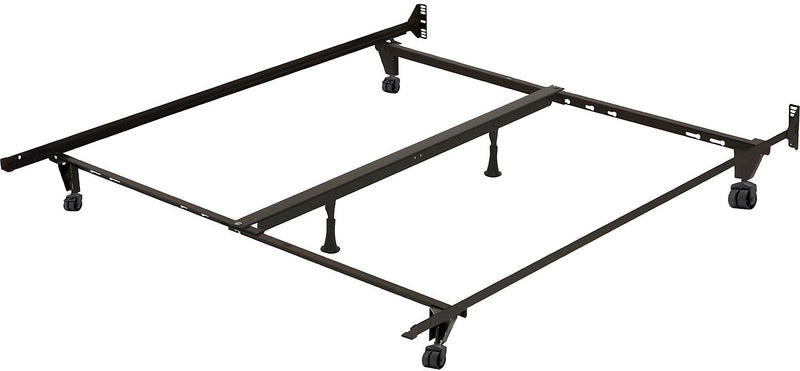 Deluxe Full/Queen/King Metal Bedframe with Castor Wheels